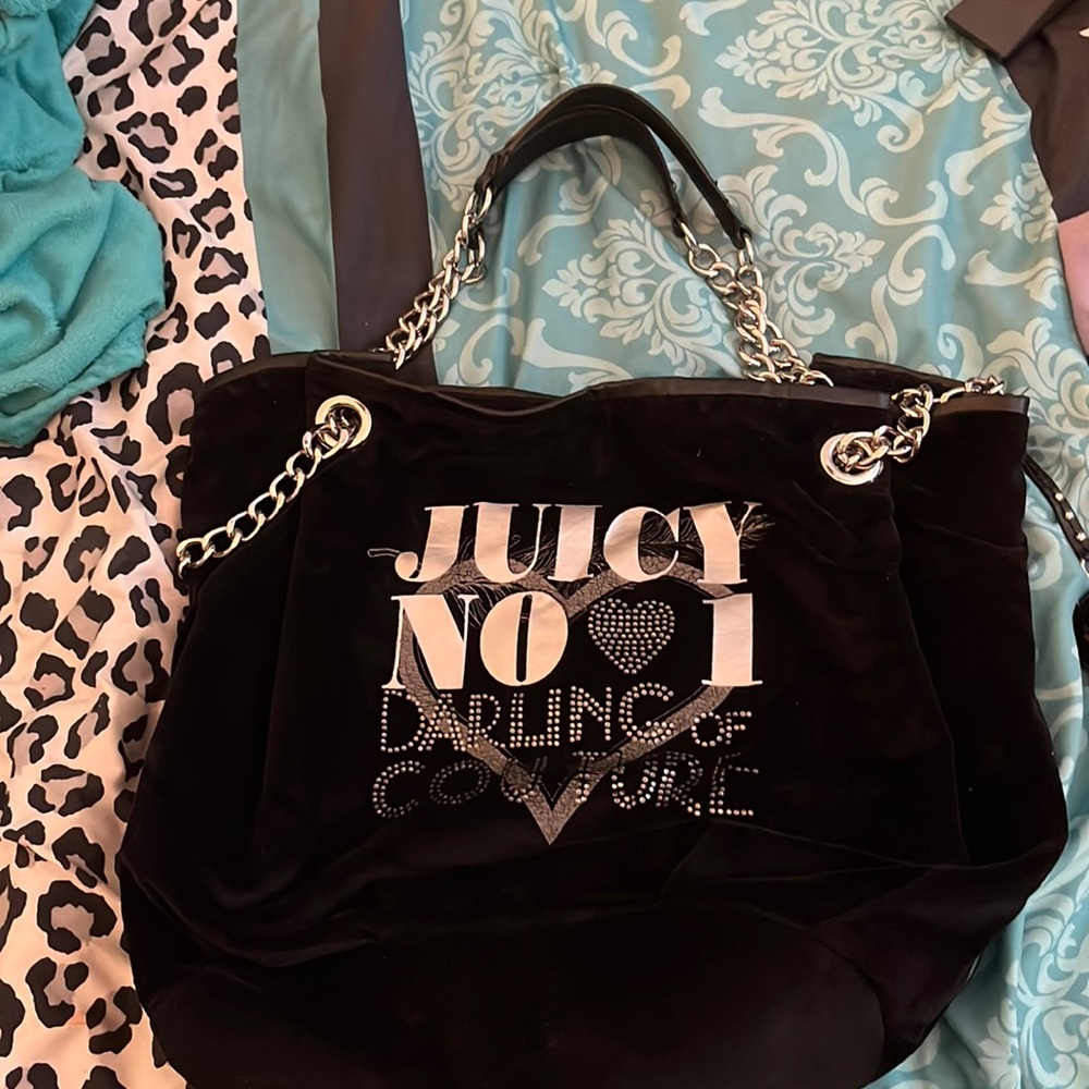 Juicy Couture Black Tote/Purse